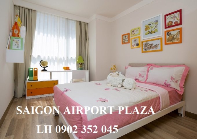 Bán căn hộ 3pn Saigon Airport Plaza 155m2, view sân bay, tầng cao, 6 tỉ 600 triệu. LH 0902.352.045