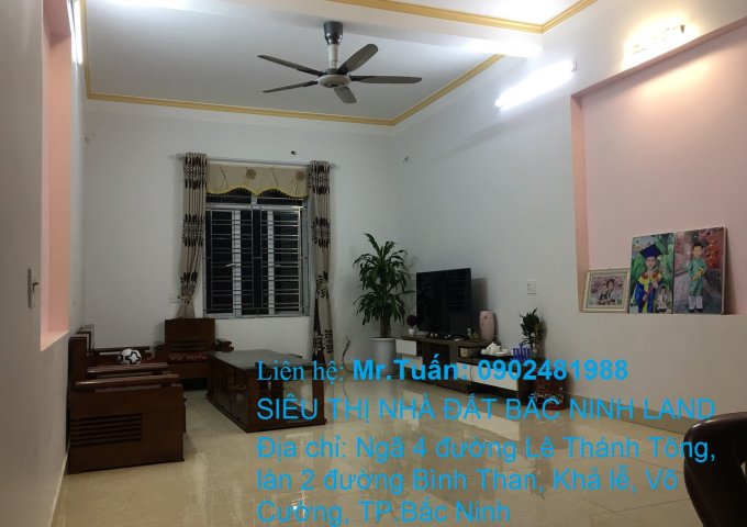Cho thuê nhà 4 phòng khép kín tại Võ Cường, TP.Bắc Ninh