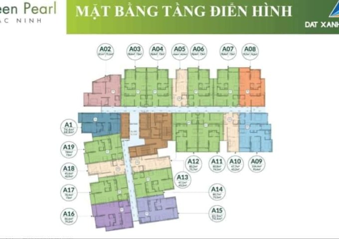 Bán căn đẹp nhất, tầng đẹp nhất Green Pearl Bắc Ninh