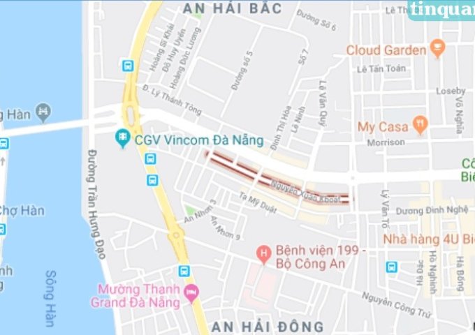 CHÍNH CHỦ BÁN ĐẤT VỊ TRÍ ĐẸP QUẬN SƠN TRÀ Địa chỉ mặt tiền đường Nguyễn Xuân Khoát, phường An Hải Bắc, quận Sơn Trà.