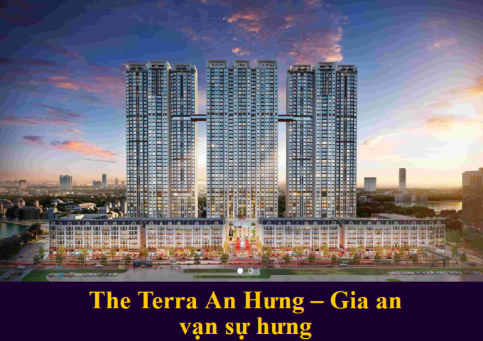 Chỉ 1,9 tỷ sở hữu căn hộ 3PN 89m2 tại The Terra An Hưng cạnh AEON Mall Hà Đông