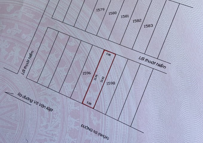 CẦN BÁN ĐẤT KHU TÁI ĐỊNH CƯ BẮC HƯƠNG LỘ 10, BÀ RỊA VŨNG TÀU