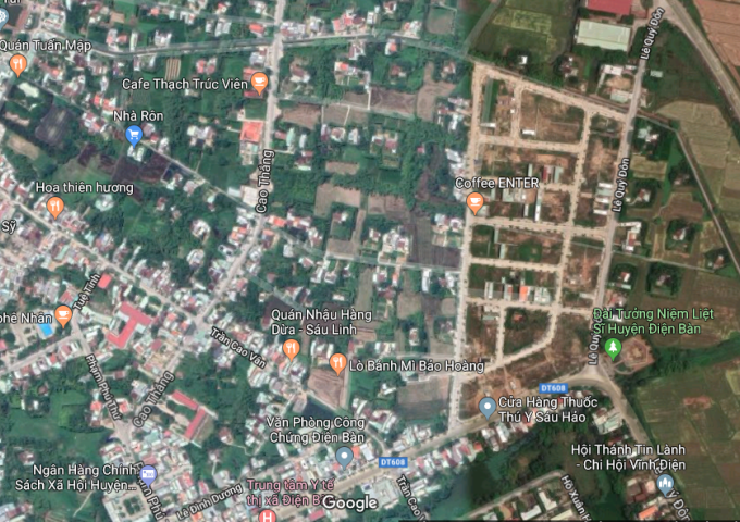 Bán NHANH đất KĐT khối phố 5 thị trấn Vĩnh Điện-Quảng Nam