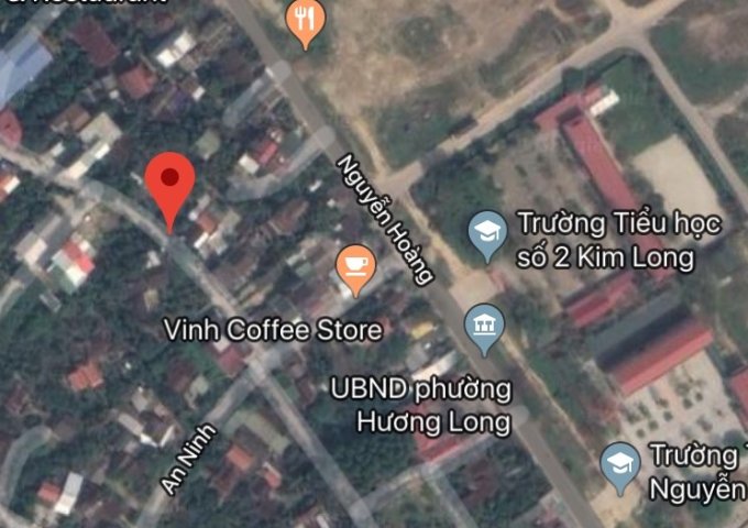 Bán đất 155m2,Kiệt ô tô Nguyễn Hoàng, đối diện trường tiểu học số 2 Kim Long, bên cạnh UBND Phường Hương long.