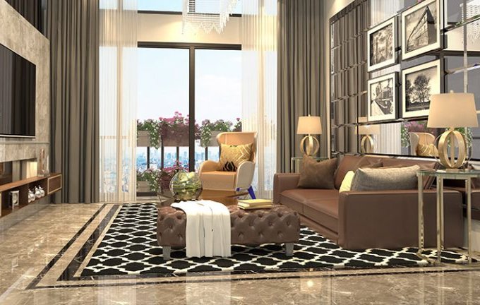 Cho thuê căn hộ chung cư tại Dự án Sun Grand City Ancora Residence, Hai Bà Trưng,  Hà Nội diện tích 134m2