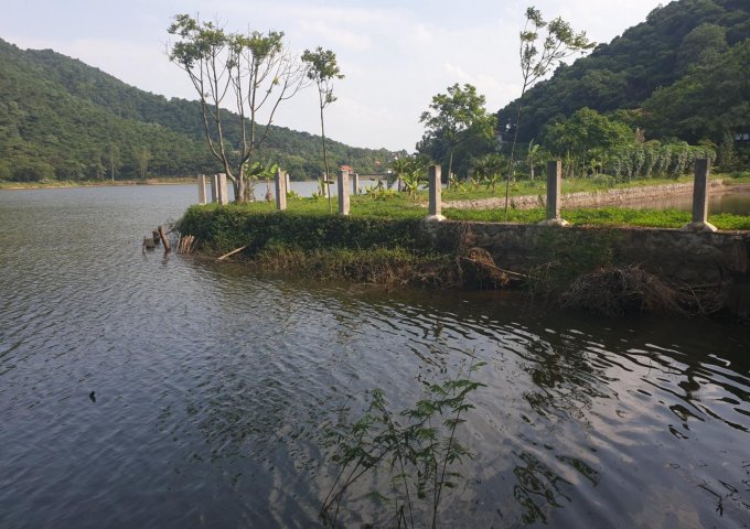 Bán đất Hồ Cầu cà Minh Phú Sóc Sơn diện tích 3368m2 mặt tiền 39m2 giá 5tr/m2 siêu đẹp 2 mặt tiền
