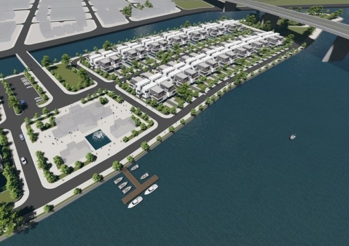 khu biệt thự đảo nổi - quận cẩm lệ - lô góc vị trí đẹp 35tr/m2 LH: 0935340506 