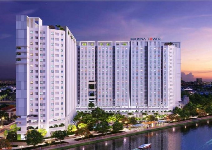 Bán căn hộ chung cư tại Dự án Marina Tower, Thuận An, Bình Dương diện tích 52m2