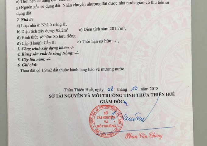 Nhà ở Huế ??? Mặt tiền Nguyễn Hữu Cảnh nhanh tay sở hữu ngay. lh 0899.22.31.33