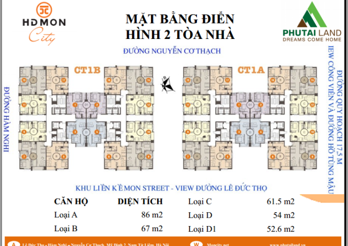 Chính chủ cần bán gấp căn hộ 17 chung cư HD Mon City, Nguyễn Cơ Thạch, DT 86m2 full đồ, giá 2,75 tỷ