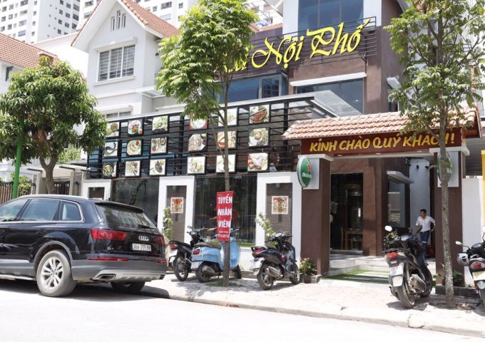 Biệt thự bán đảo Linh Đàm- Khu sầm uất - Sát 12 tòa chung cư HH - Kinh doanh nhà hàng vô địch