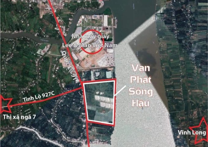 Bán đất dự án Vạn Phát Nam Sông Hậu, TT An Lạc Thôn, Kế Sách, Sóc Trăng
