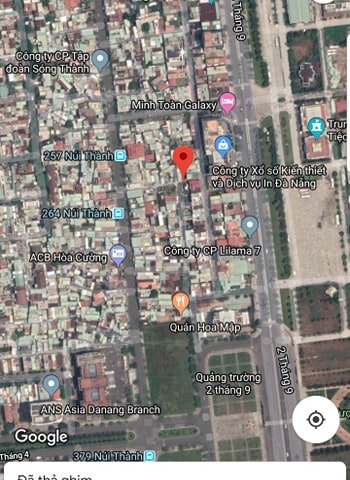 Bán nhà 2 tầng đường 5m gần Ks Minh Toàn và tượng đài 2/9 quận Hải Châu tp Đà Nẵng chỉ 5,5 tỷ