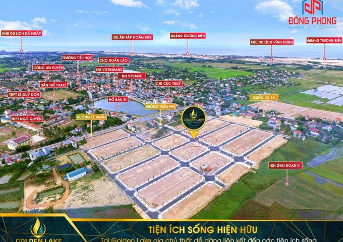 Cơ hội sở hữu đất nền ngay trung tâm thị trấn Hoàn Lão- Bố Trạch chỉ hơn 1 tỷ- lh em Thu 0934701227