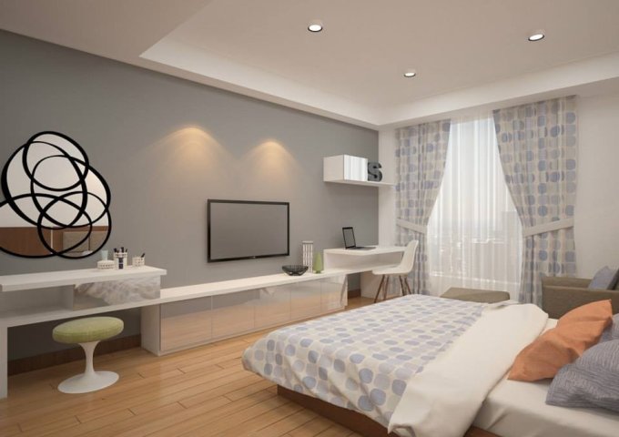 Saigon Airport Plaza q.Tân Bình_Cho thuê Căn hộ 2PN, đủ nội thất, giá 18 tr/th. Hotline PKD SSG 0908 078 995