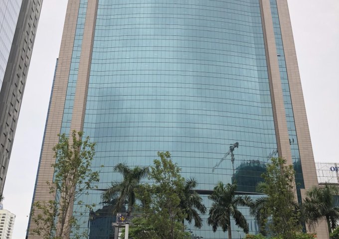 Cho thuê văn phòng hạng A tòa Charmvit Tower, quận Cầu Giấy, diện tích 80m2, miễn phí Điện.