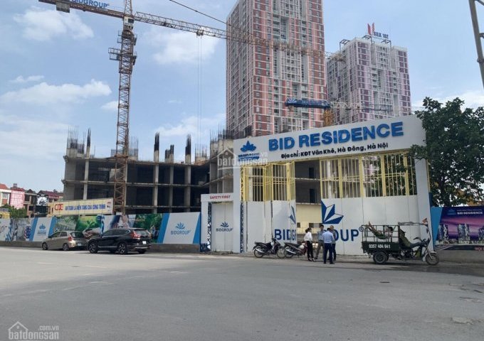 Đang mở bán chung cư BID Reciedence Văn Khê Hà Đông, diện tích từ 61,1m2 đến 155m2.