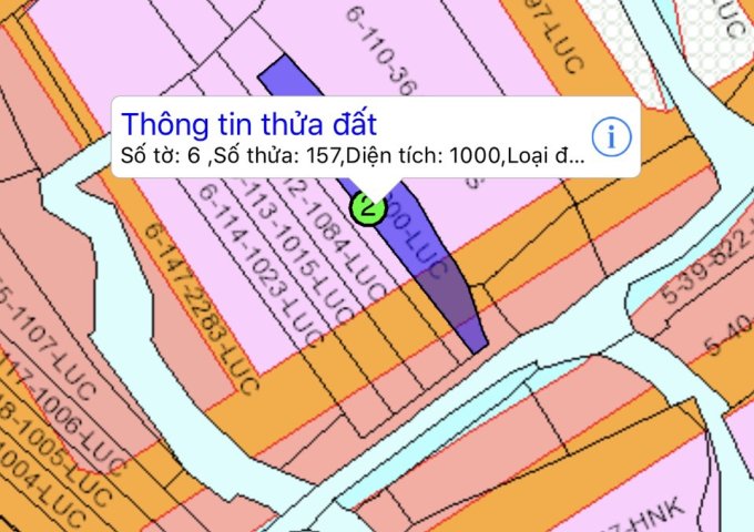 Chính chủ cần bán gấp lô đất lúa quy hoạch lô 2 khu tái định cư Phước Khánh 2 mặt tiền đường Phạm Thái Bường 