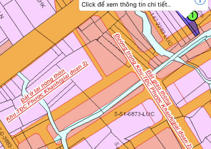 Chính chủ cần bán gấp lô đất lúa quy hoạch lô 2 khu tái định cư Phước Khánh 2 mặt tiền đường Phạm Thái Bường 