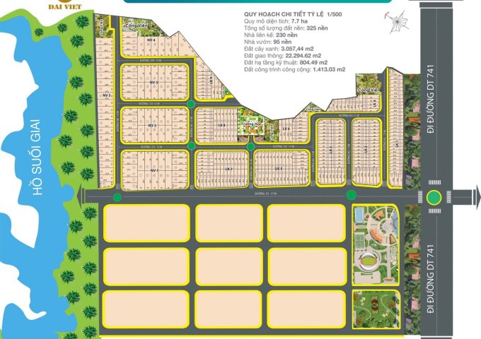 Mở bán dự án Tân Lập Garden, Đồng Phú Bình Phước chỉ từ 220tr/nền, SHR, Thổ cư 100%