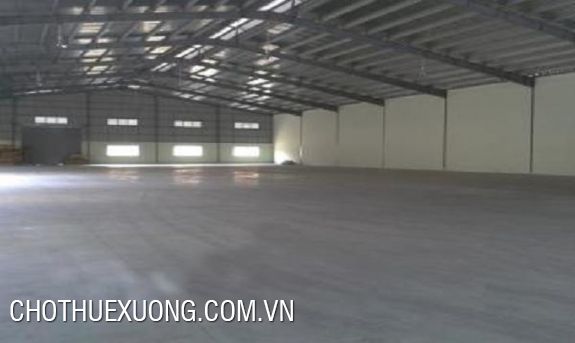Cho thuê kho xưởng tiêu chuẩn tại Yên Mô Ninh Bình DT 1900m2 giá rẻ