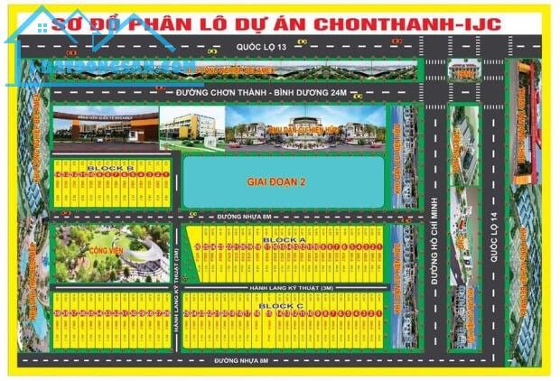 Bán đất nền dự án KDC Nam Thịnh Phát IJC Chơn Thành Bình Phước