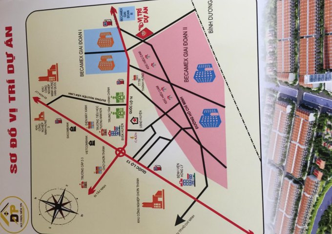 Bán đất nền dự án KDC Nam Thịnh Phát IJC Chơn Thành Bình Phước