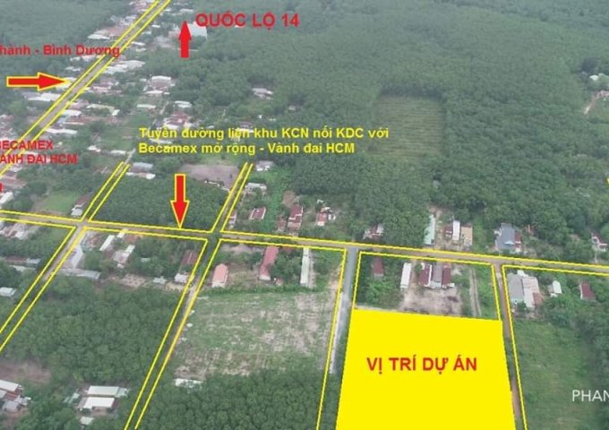 Bán đất nền dự án KDC Nam Thịnh Phát IJC Chơn Thành Bình Phước