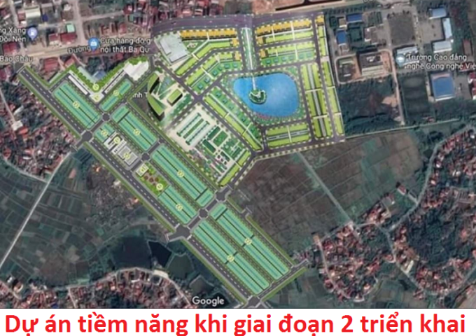 Bán lô LK06–4 gần công viên, mặt đường 28 m thuộc Dĩnh Trì, TP Bắc Giang