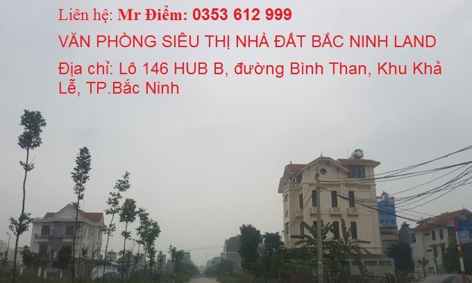 Cần bán lô đất biệt thự OBT khu đô thị Nam Võ Cường,  thành phố Bắc Ninh