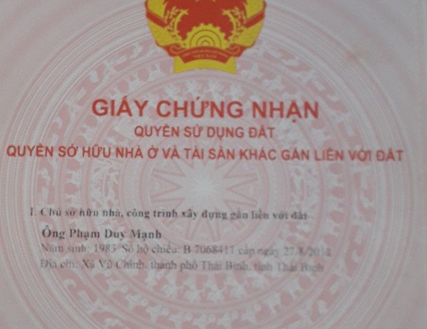 Chính chủ bán đất xã Đại Thành, Huyện Quốc Oai , HN