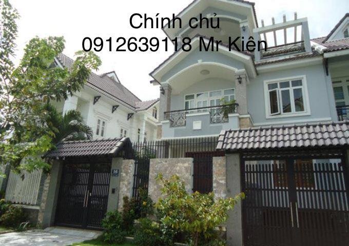 Gia đình cho thuê  gấp biệt thự Phú Mỹ đường Hoàng Quốc Việt, Q7 nhà mới 100%, giá siêu rẻ LH: 0912639118 Mr Kiên (MTG)