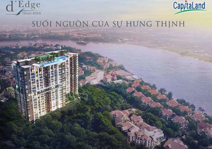 Bán căn hộ D’edge Thảo Điền- 2PN, 90.63m2, giá 7.3tỷ, có suất cho NNN ký SPA. LH 0906626505