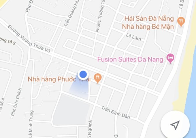Bán đất mặt tiền Ngô Quang Huy, DT 5x18m giá 8,6 tỷ.