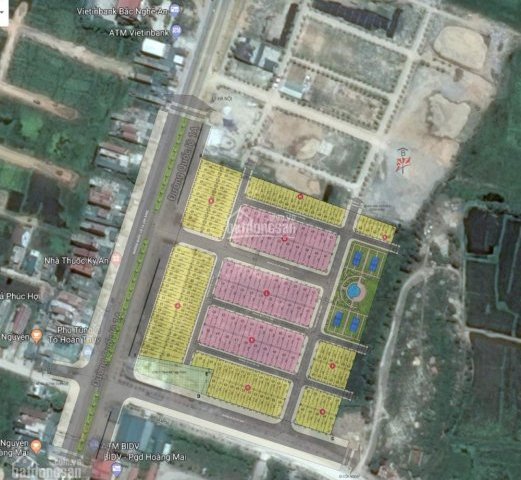 Bán đất khu đô thị mới tại thị xã Hoàng Mai.