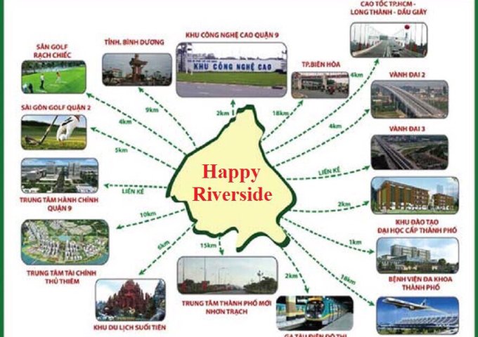 Sang gấp lô đất Happy Riverside MT Nguyễn Xiển cách Vinhomes 200m Giá chỉ 25 triệu