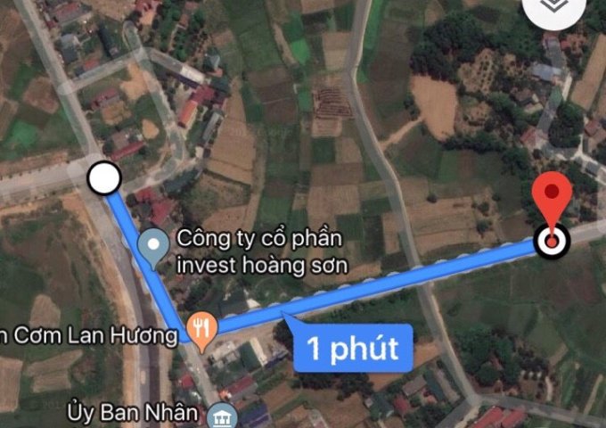 Bán đất Tân Xã-Thạch Thất, Hòa Lạc CNC diện tích 78m2, mặt tiền 5m, 0962.141.113