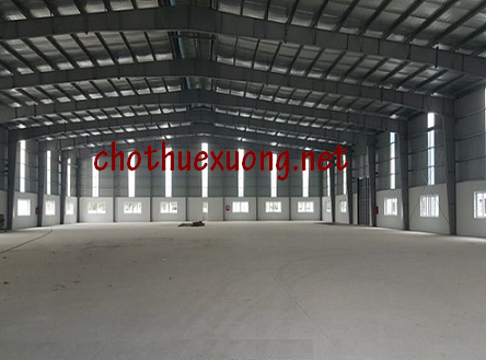Cho thuê nhà xưởng tại Hải Hậu Nam Định DT 2500m2 xưởng đẹp mới xây
