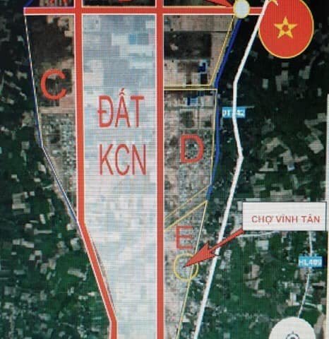  Bán đất nền dự án tại Xã Bình Mỹ, Tân Uyên, Bình Dương diện tích 110m2 giá 680 Triệu
