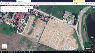 Cần bán mảnh đất 82m2 mặt tiền 5m, dài 16.5m (xem hình đính kèm) khu D thị trấn Quốc Oai.
