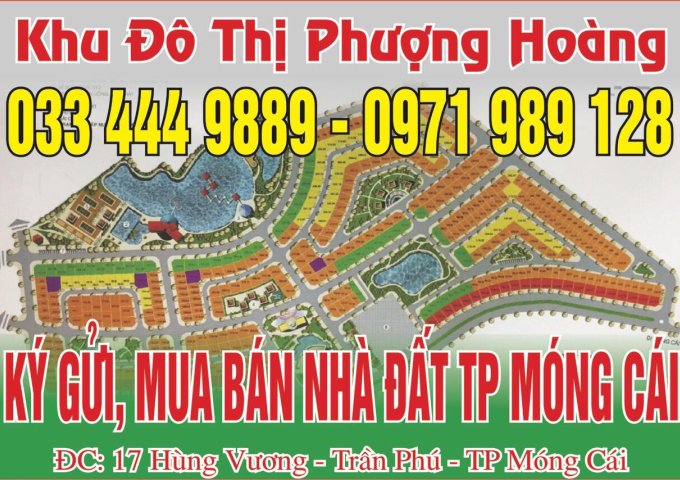 Bán đất dự án KĐT Phượng Hoàng, Móng Cái, Quảng Ninh