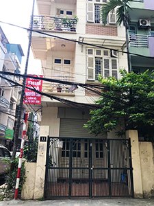 Cho thuê nhà góc 2 nguyên căn gần mặt đường Nguyễn Xiển, Thanh Xuân, Hà Nội.