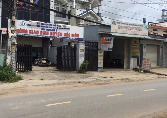 Bán đất có sẵn nhà xưởng vị trí đẹp, MT đường Trần Văn Mười, Hóc Môn 