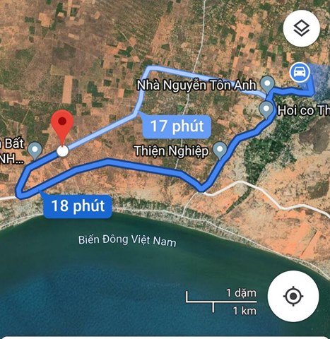 Đất ĐỎ cách sân bay Phan Thiết 3 km - 1000m2 chỉ với 1.1 tỷ đồng.