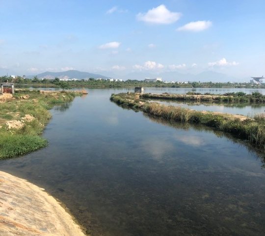 Đất phía Nam TP Đà Nẵng gần sông, 2.2 tỷ/nền