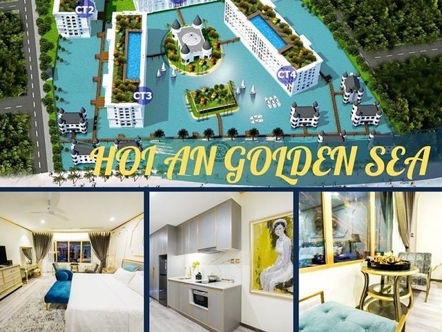 Hội An Golden Sea, siêu dự án căn hộ dát vàng nhận lợi nhuận ngay 3 năm đầu tại Hội An LH: 0888964264