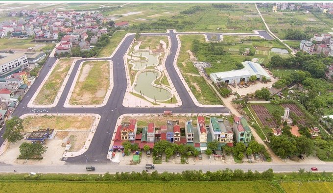 Dự án Dabaco Lạc Vệ, Tiên Du, Bắc Ninh, Hồ điều hòa trung tâm. LH:0916079611