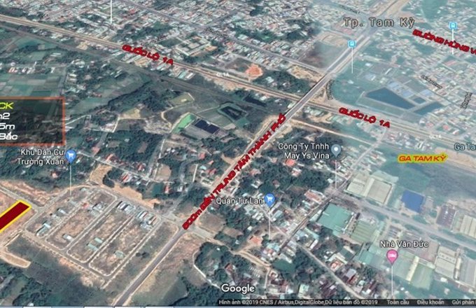 KDC mới Tam Kì  Vision City - Nằm  ngày Quốc lộ 1A và gần Viện Kiểm Soát Nhân dân