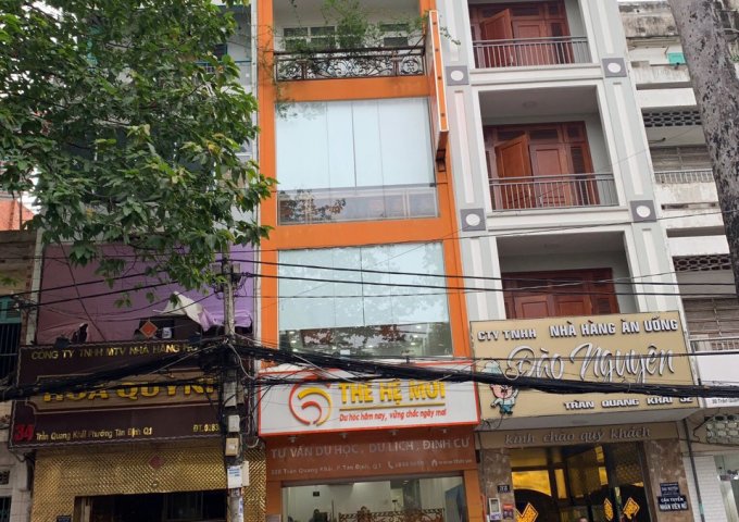 Định cư bán nhà MT Nguyễn Trãi 6 tầng giá chỉ 23.8