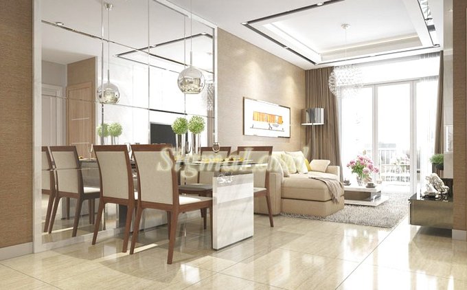 Cho thuê gấp căn 2PN hiện đại, view thoáng mát, tầng trung giá rẻ tại Minh Khai